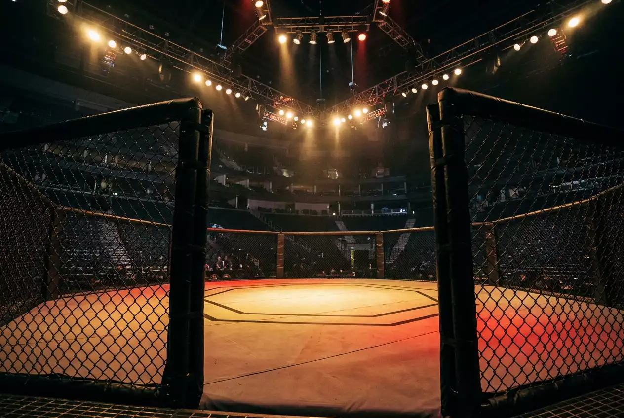 Analytisches Dashboard mit UFC-Wettquoten und Kampfstatistiken